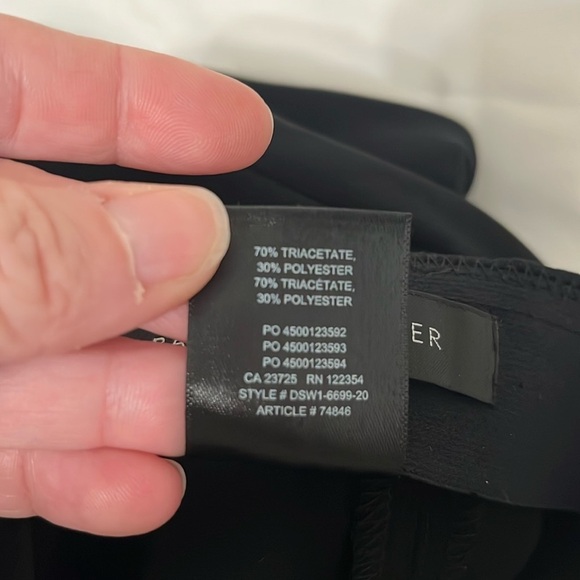 Aritzia Babaton Cassatt Pant Black Size 6 - Picture 10 of 10